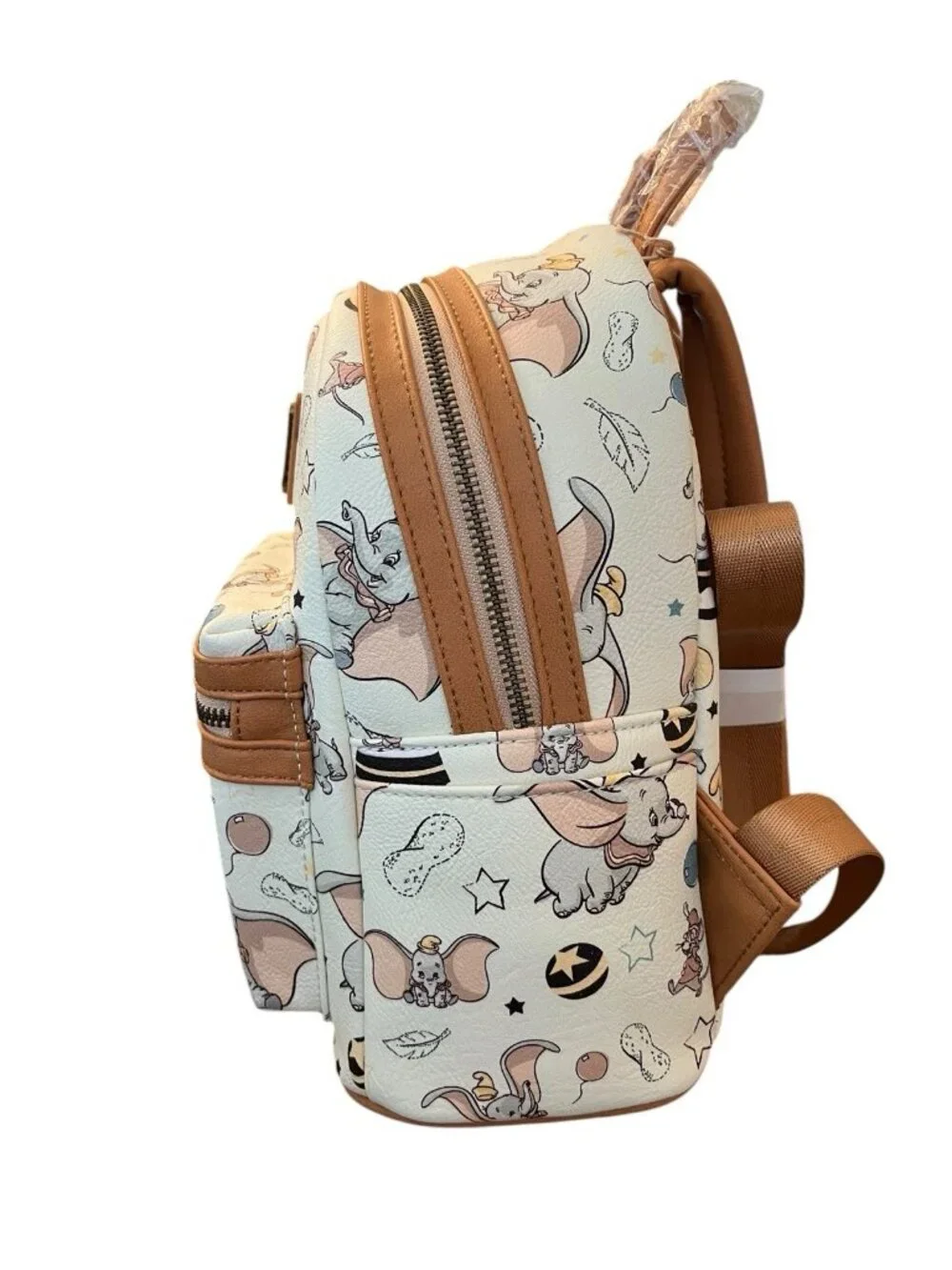 Loungefly Disney Dumbo Icons Mini Backpack Circus Peanuts Star Ball NWT